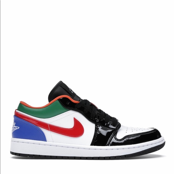 Jordan Shoes - 🍭⚫️*NEW* Air Jordan 1 Low “Multi-Colour” (W)
